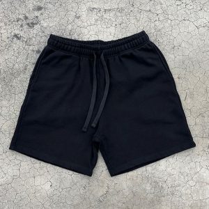 tribal blaze washed denim short