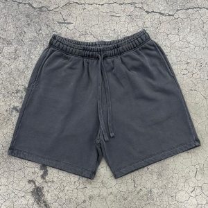 tribal blaze washed denim short